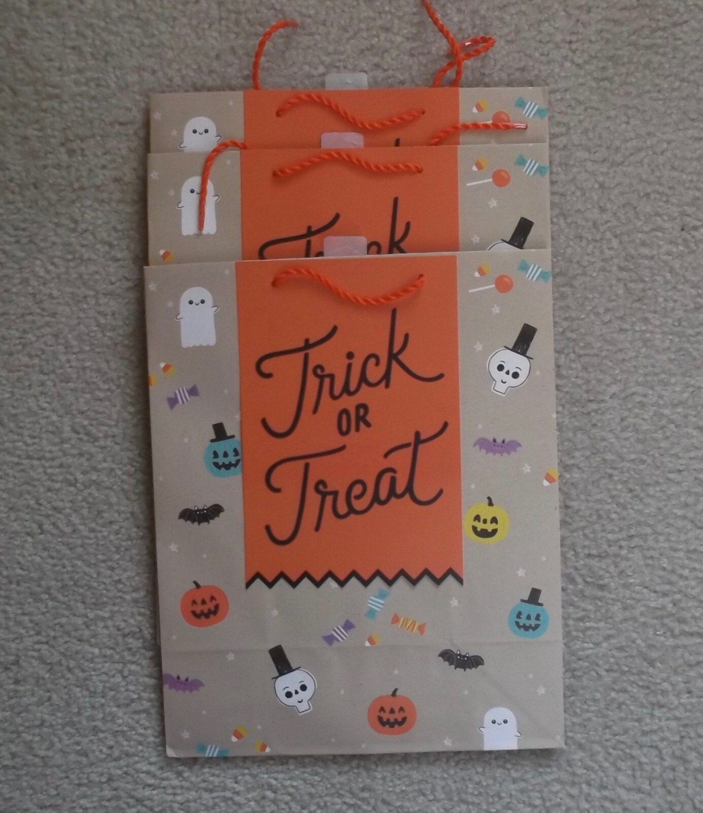 HALLMARK HALLOWEEN GIFT BAGS (3) LARGE NEW eBay