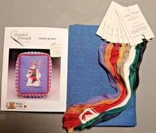 Twisted Threads SNOW BUDDY Cross Stritch COMPLETE KIT Fabric Thread