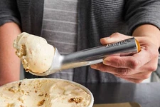 Zeroll 20 USA Roll Dipper Ice Cream Scoop Liquid Filled Aluminum Gold Cap