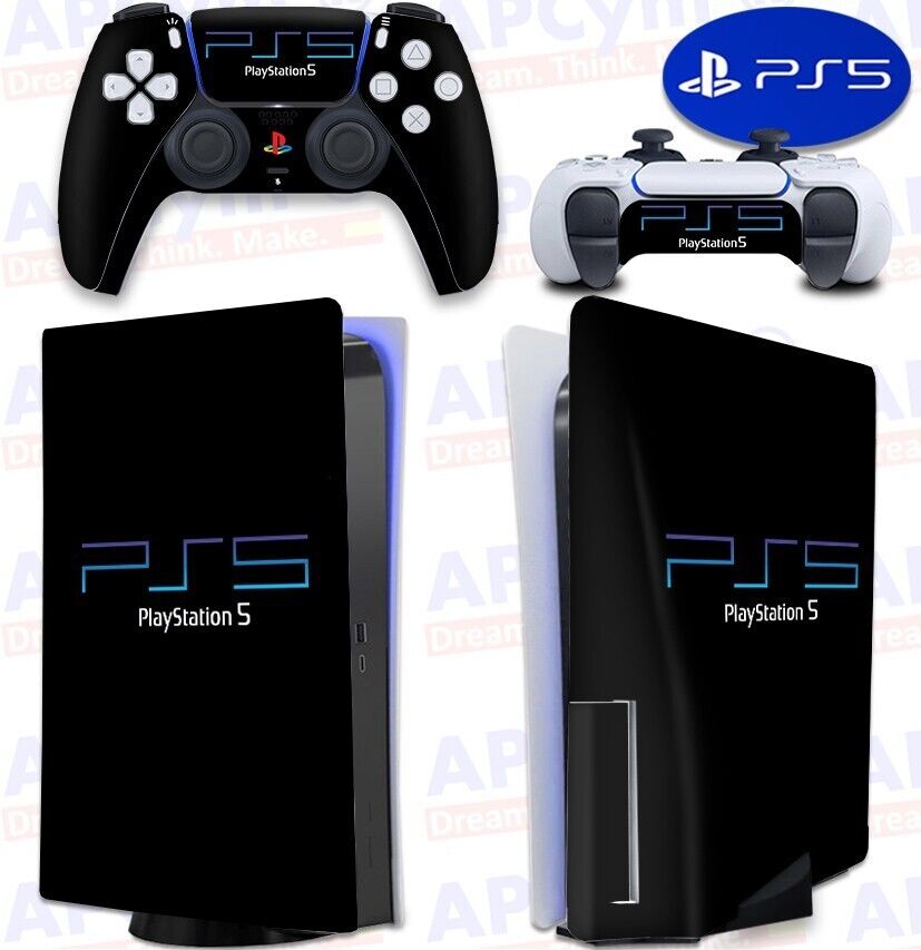 PS5 Themed Decal Sticker Wrap For Disc Edition Console - Call Of