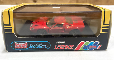 JOUEF EVOLUTION LEGENDE 1966 FORD GT 40 STREET VERSION RED 1/43 DIECAST MIB