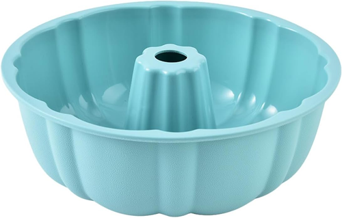 2 stampi rotondi in silicone per torte, antiaderenti, a sgancio rapido