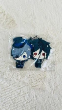 Black Butler Kuroshitsuji figure rubber key chain mascot hobby Japan p1 3