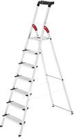 Hailo 8040-707 Xxl Step Ladder 7 Deep Safety Steps, 150 Kg Hailo 8040-707 Xxl Step Ladder 7 Deep Safety Steps, 150 Kg