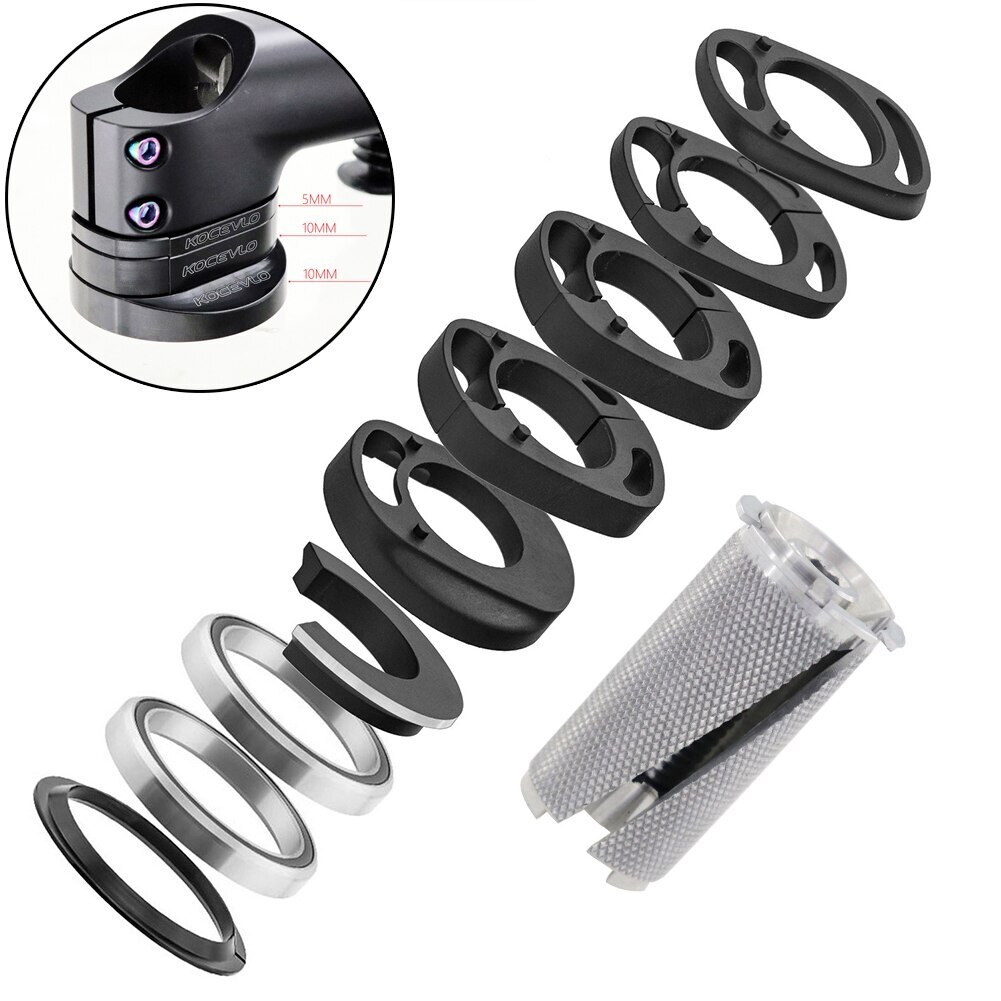 Spacer Bike Stem Bearings VGEBY Bike Headset Spacer, Aluminium
