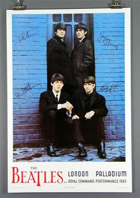 The Beatles London Palladium Poster, John Lennon, 1963, Nice