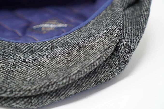 GENUINE IRISH TWEED Baker Boy or Newsboy Cap - choice of 3 sizes - Irish Quality - Image 3 of 4