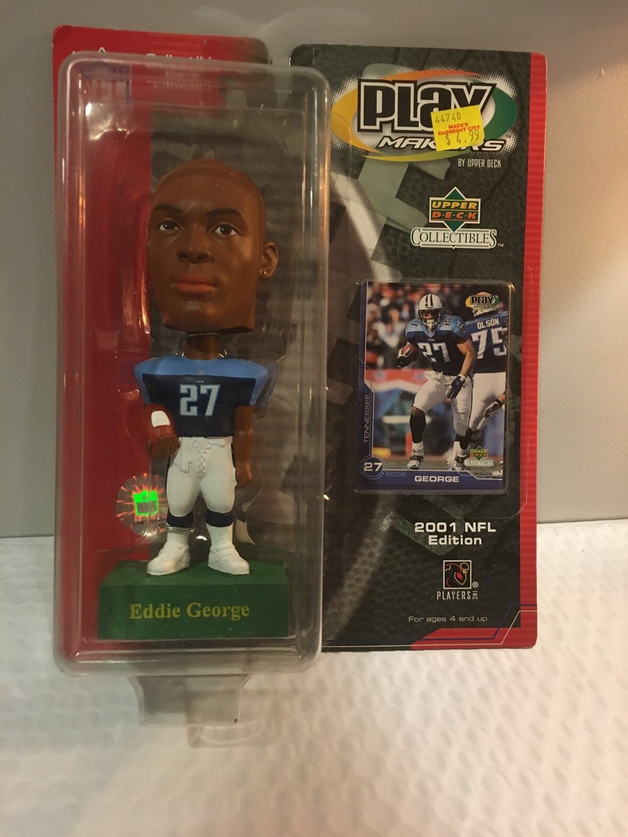 NFL Eddie George Bobblehead Upper Deck 2001 Edition Play