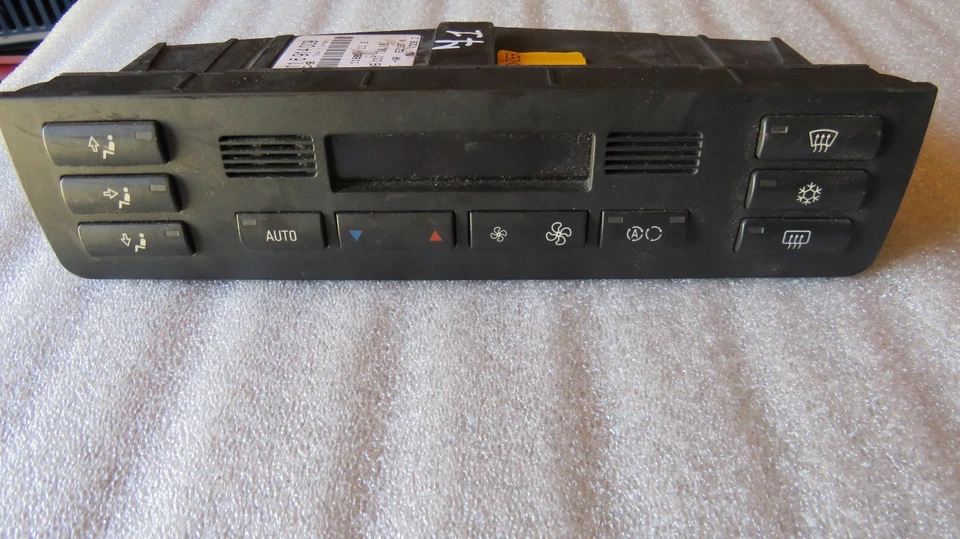 BMW 3-Series E46 - Climate Control Panel 64116914009 Hella 5HB007738-18 / NO ... - Image 2 of 4