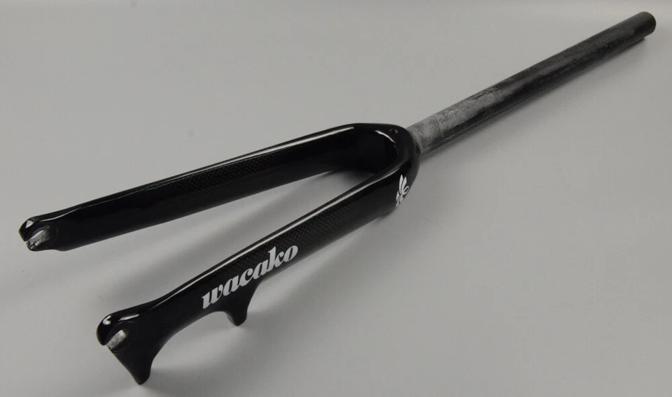 1-1/8 in Full Carbon Fiber Bicycle Forks 18/20/22 in BMX Folding Bike Rigid Fork - Image 2 of 4