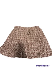 Wishlist Flowey Floral Brown Skort Medium