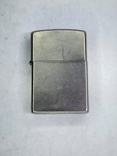 Zippo Lighter Silver Chrome Tone A 15 January 2015 Matching Insert Made in USA