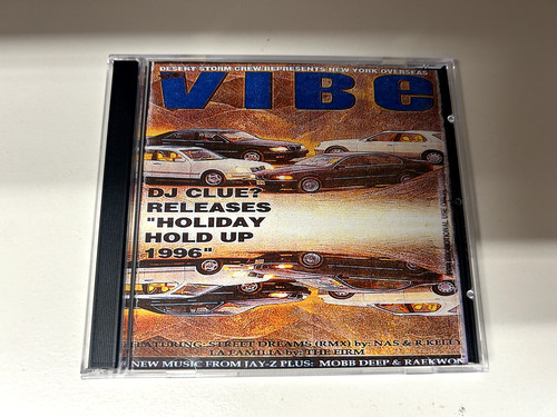 DJ CLUE HOLIDAY HOLDUP 1996 -- 2 CD MIXTAPE MIX CD SET