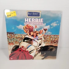 HERBIE GOES BANANAS - Laserdisc LD WALT DISNEY - New Sealed 