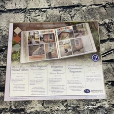 Creative Memories PRECIOUS ELEMENT PRINTED VELLUM Paper 3 colors 6 pages total