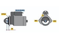 Starter Bosch 0 986 019 980 FÜR BMW Opel Anlasser Startmotor