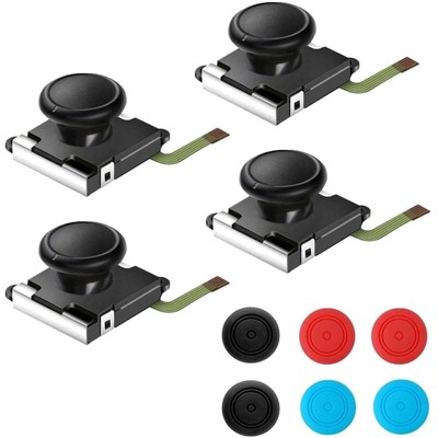 Ersetzen Sie Ihre Schwachen Joysticks - 4PCS Analoge Kappen für NS Controller