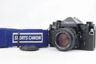 [ NEAR MINT- ] CANON A-1 + NEW FD 50mm f/1.4 SLR 35mm Film Camera from JAPAN