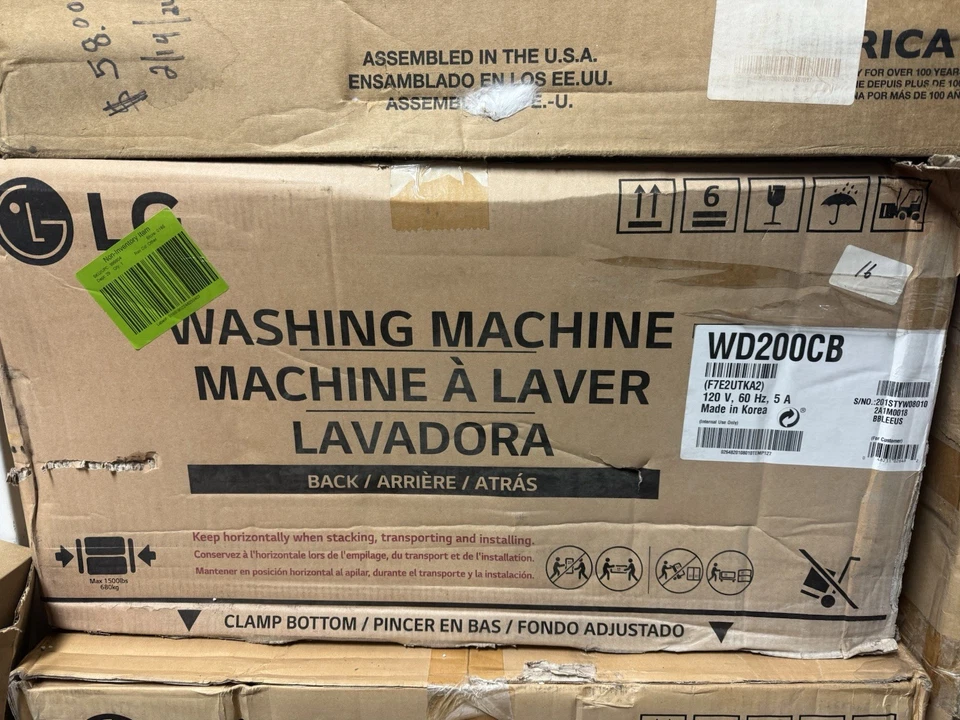 Lavadora de pedestal LG SideKick WD200CB 29" aço preto nova frete grátis - Imagem 3 de 3