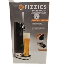 Fizzics DraftPour Beer Dispenser Can Bottle Converter Nitro Micro Foam NIB NEW