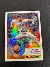 2018 Topps - Silver Pack 1983 Topps Design Chrome  Corey Kluber #12 Cleveland