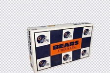 Big League Boardgame Bears Checkers Box VG+