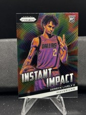 2023-24 Panini Prizm #14 Dereck Lively II Instant Impact Prizms Silver