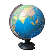 Toys R Us Illuminated Table Top World Globe Shows Constellations When Lit