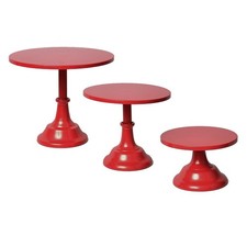 3 Pcs Metal Cake Stand Set 8/10/12 inch Dessert Table Display Perfect for Bab...