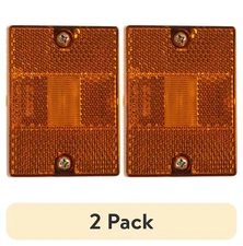 (2 Pack) LED Side Marker Lights – Amber, Fits Trucks, Model CW523A