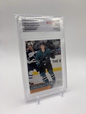 2021 Upper Deck NHL Star Rookies William Eklund #24 WCG 10 Sharks Rookie