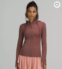 Lululemon Boho Define Nulu Hooded Jacket Mauve Zip-Up Hoodie 4