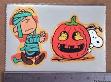 Peanuts Happy Halloween Window Clings, Snoopy  Friends 2 Items 