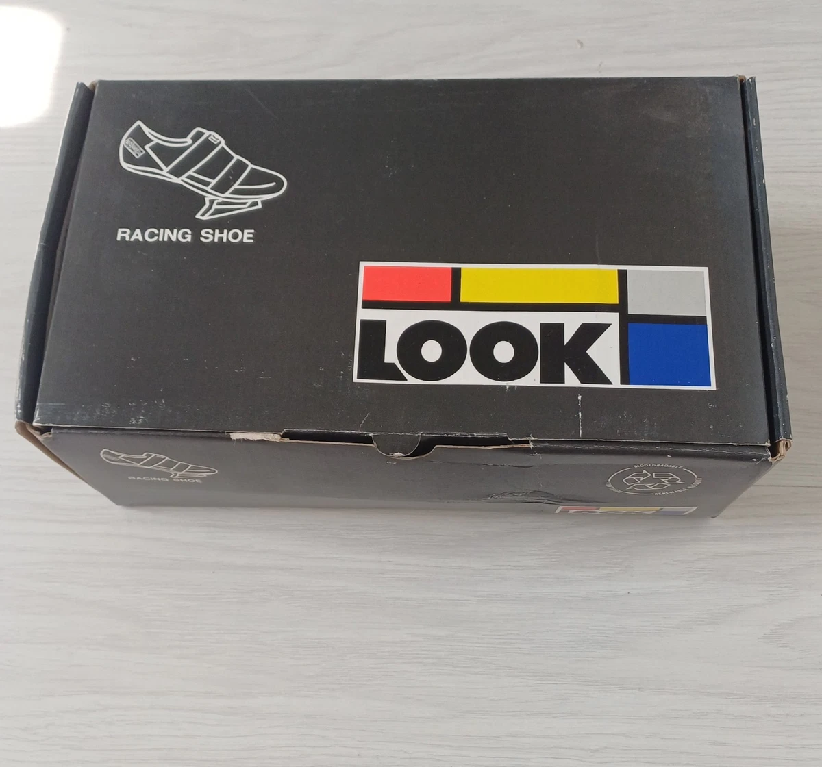 Chaussures Cyclistes LOOK Mondrian – T40 – N.O.S Vintage – Fabriquées En France