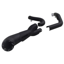 Cerakote Ceramic Coating 2-into-1 Exhaust For 17-up Harley Touring Deep Rumble