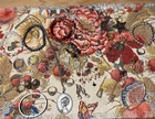 Vintage Junk Drawer Lot Jewelry Sterling 925 Costume Jewelry Pearls Whimsical