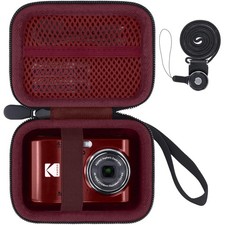 Hard Case for KODAK PIXPRO FZ55/FZ45/FZ43 Digital Camera, Red Case
