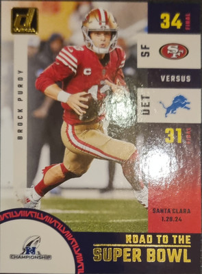 NFL, San Francisco 49ERS, Brock Purdy, Road To The Super Bowl, No.SBCC2