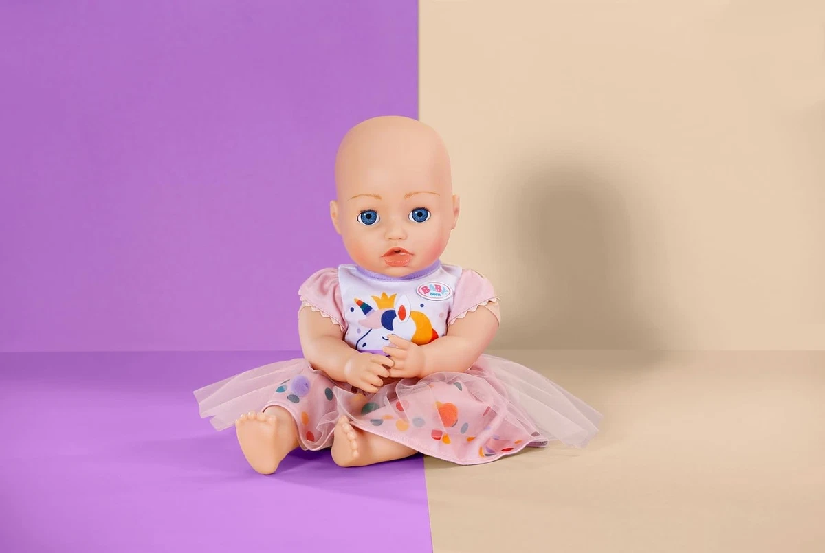 BABY born Unicorn Tutu Dress, Beautiful Shirt and Tutu Skirt for 43m Dolls, 8717