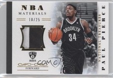 2013 Panini National Treasures NBA Materials Prime 10/25 Paul Pierce #12 HOF 1b8
