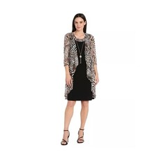 Plus Size Dress Short Cocktail R M Richards 16W