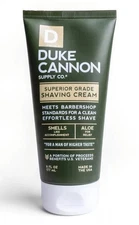 DUKE CANNON SUPPLY CO. SUPERIOR GRADE SHAVING CREAM 6 fl oz