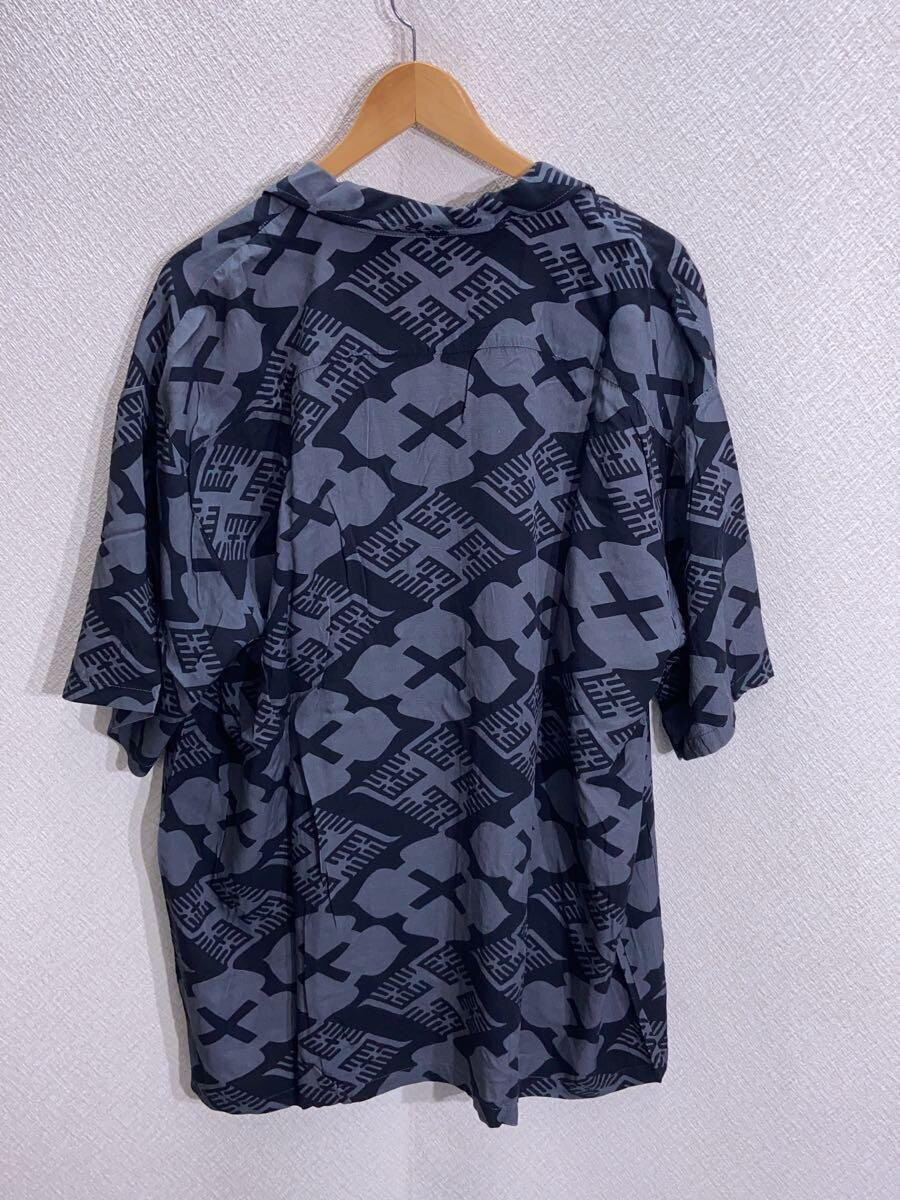BUDSPOOL Short Sleeve Shirt XL Rayon BLK Total Pattern BUDSPOOL Short Sleeve Shirt XL Rayon BLK Total Pattern