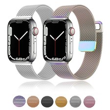 Band For Apple Watch S12 11 10 9 7 8 4 5 6 SE3 Ultra 4 3 Magnetic Strap Bracelet