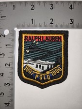 POLO RALPH LAUREN PATCHES PRE-OWNED 1967 POLO 1989 SKI PATCH