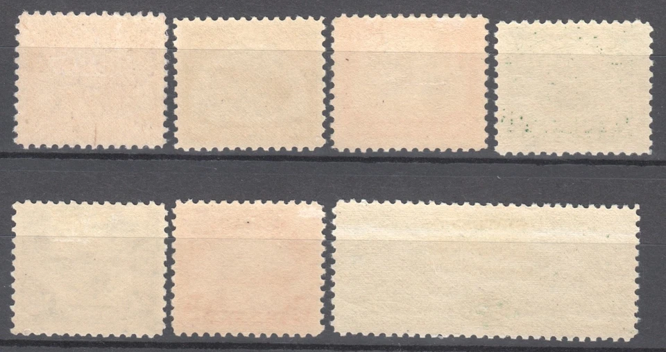 US Airmail Stamps C1-C6 + C18 Zeppelin MINT UNUSED MH & MLH All OG - Image 2 of 2