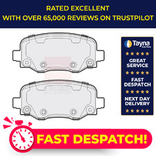 Brake Pads Set fits JEEP CHEROKEE KL 2.2D Rear 15 to 18 2AMV4101AA 68225301AA
