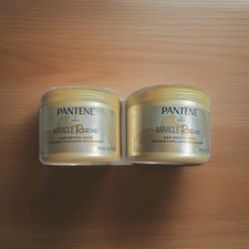 2X Pantene Pro V Miracle Rescue Hair Revival Mask 6.4 FL OZ