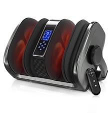 Shiatsu Foot Massager w/ Heat Plantar Fasciitis Foot Calf Circulation TISSCARE