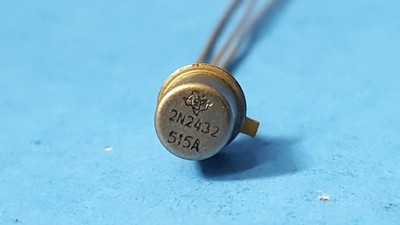 Two Pcs- Transistor, 2N2432, TEXAS INSTRUMENTS